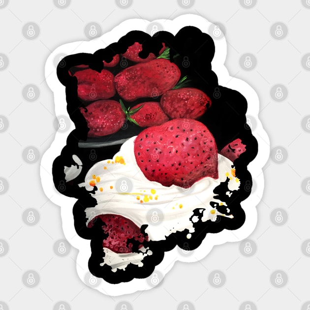 Strawberry Dream Sticker by adamzworld